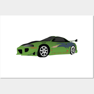 FF Mitsubishi Eclipse Posters and Art